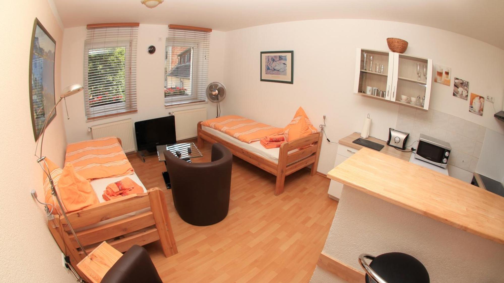 Pension Am Werder Бернбург Номер фото